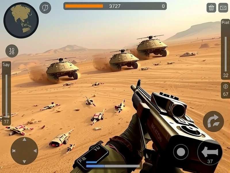 Warzone Bharat Desert Storm gameplay screenshot
