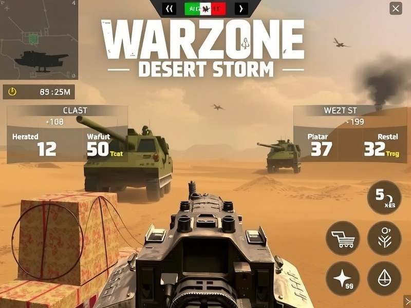 Advanced gameplay tactics in Warzone Bharat Desert Storm